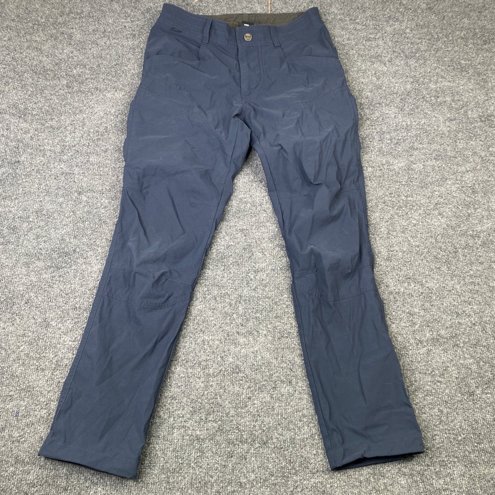 Kuhl Renegade Rock Pants Mens 30x30 Dark Blue Technical Hiking Outdoor 5603